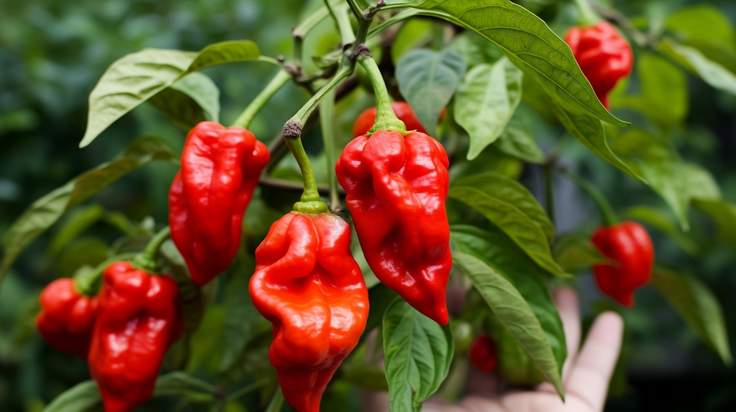 Hot Pepper 'Trinidad Scorpion'